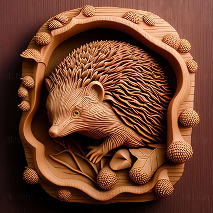 Animals hedgehog